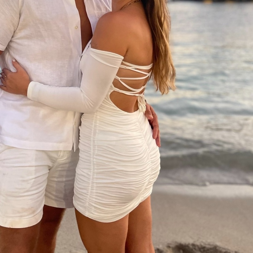 My Outfit Online ‘Thalia Mini Dress’ in White